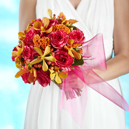 Brilliant Shades of Love Bouquet –  Dreamy Flowers Llc, Wesley Chapel FL