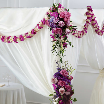 Color & Light Chuppah Decor –  Dreamy Flowers Llc, Wesley Chapel FL
