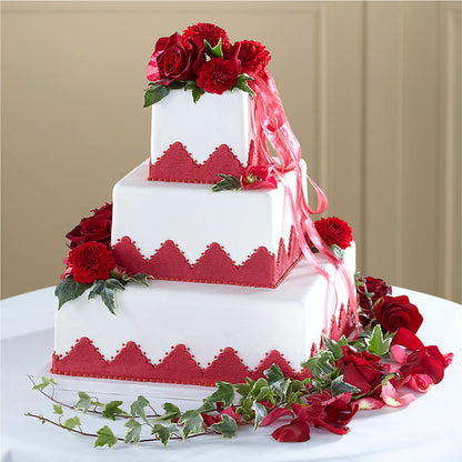Forever Happiness Cake Decor –  Dreamy Flowers Llc, Wesley Chapel FL
